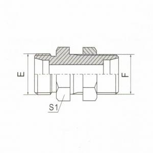 Straight Bulkhead Fitting